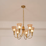 Load image into Gallery viewer, Columbia Brass Chandelier