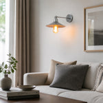 Load image into Gallery viewer, Galvanized Dome Industrial Wall Sconce