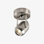 Cargar imagen en el visor de la Galería, Sand nickel adjustable LED wall lamp standard style