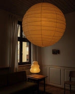 Bild in Gallery-Viewer laden, White Washi Paper Plug-In Pendant