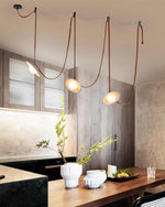 Load image into Gallery viewer, Ceylon Travertine Chandelier
