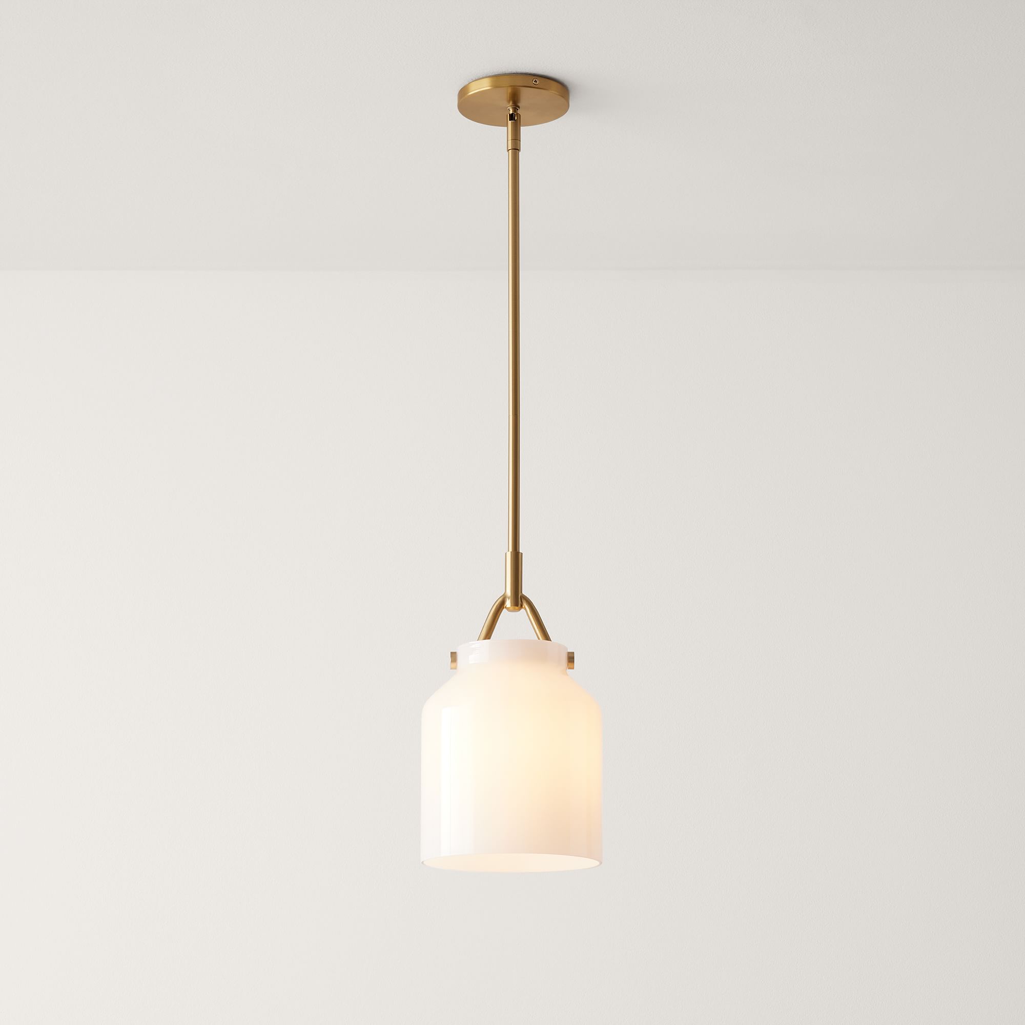 Hanton Nordic Metal Morandi Metal Pendant Light — Nordic Minimalist Fixture