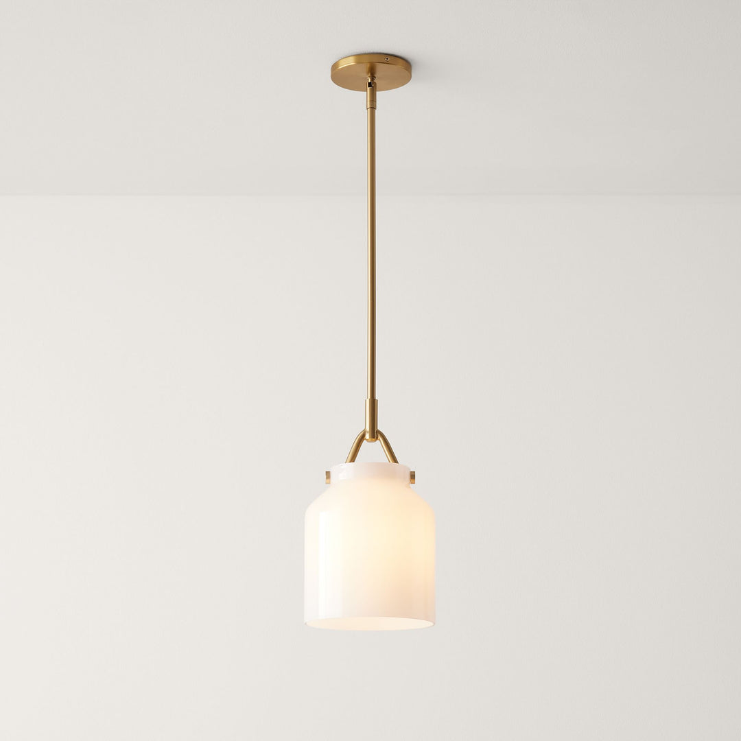 Lampe suspendue en métal Morandi Hanton Nordic Metal — Luminaire minimaliste nordique 