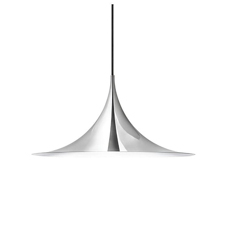 Arch-Shaped Aluminum Plug-In Pendant Light