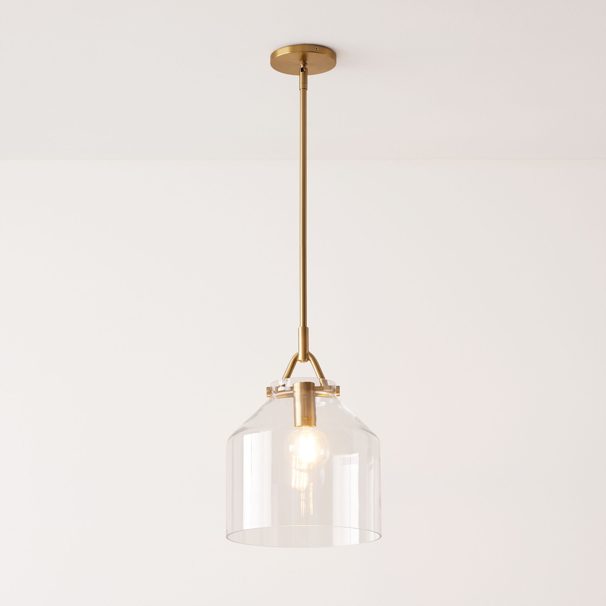 Hanton Nordic Metal Morandi Metal Pendant Light — Nordic Minimalist Fixture