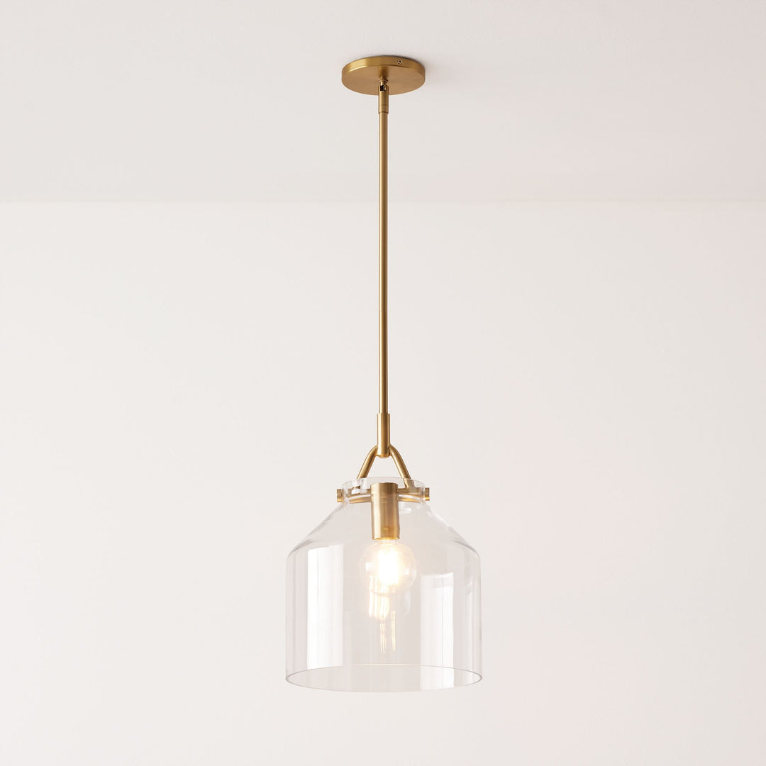 Lampe suspendue en métal Morandi Hanton Nordic Metal — Luminaire minimaliste nordique 