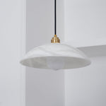 Load image into Gallery viewer, Natural Stone Plug-In Swag Pendant Light