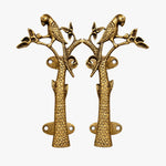 Cargar imagen en el visor de la Galería, Handcrafted Brass Animal Door Handles 46
