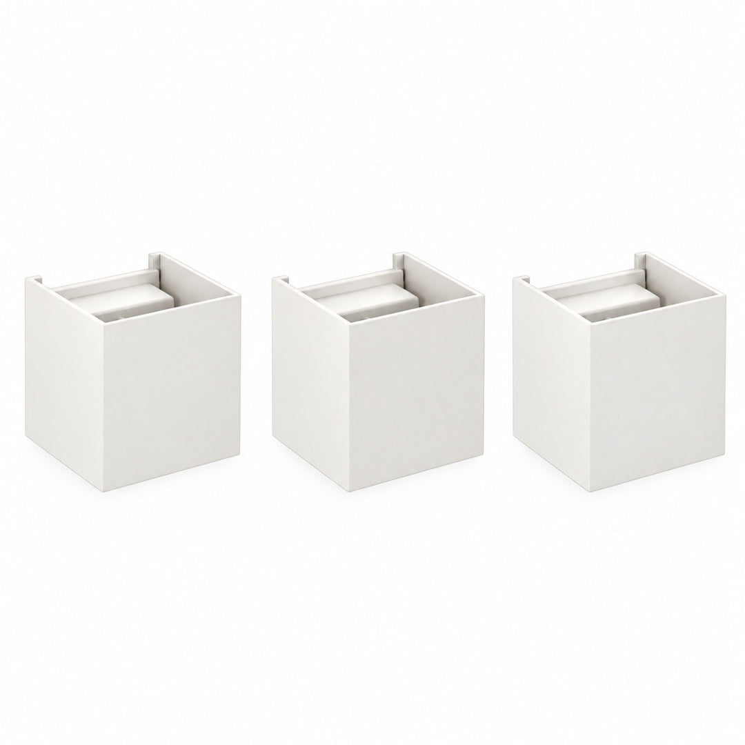 Beam Shaping Open Flap Aluminium Wall Light