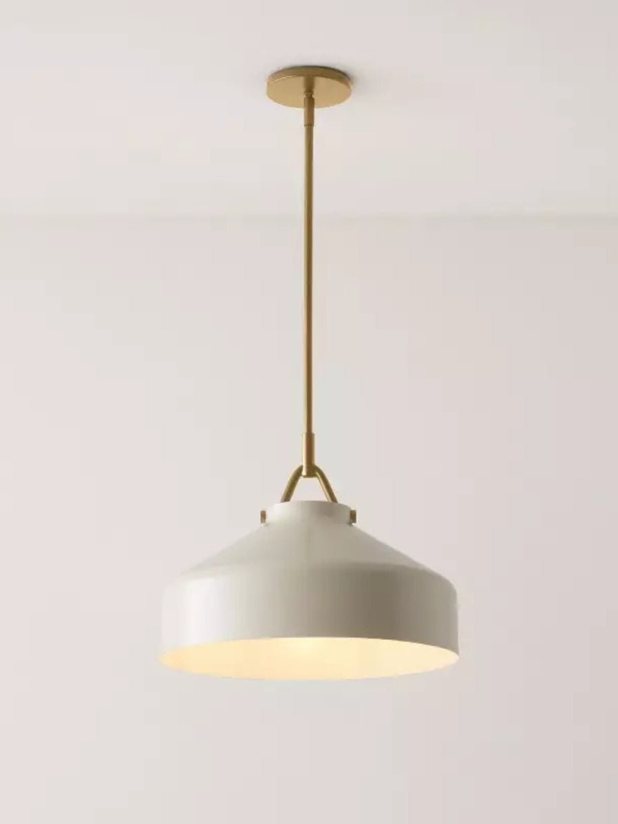 Hanton Nordic Metal Henry Pendant Light - Minimalist Glass And Metal Shade
