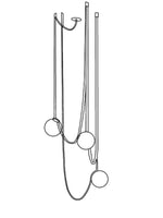 Charger l&#39;image dans la visionneuse de galerie, Suspension modulaire au design sculptural en forme de ceinture
