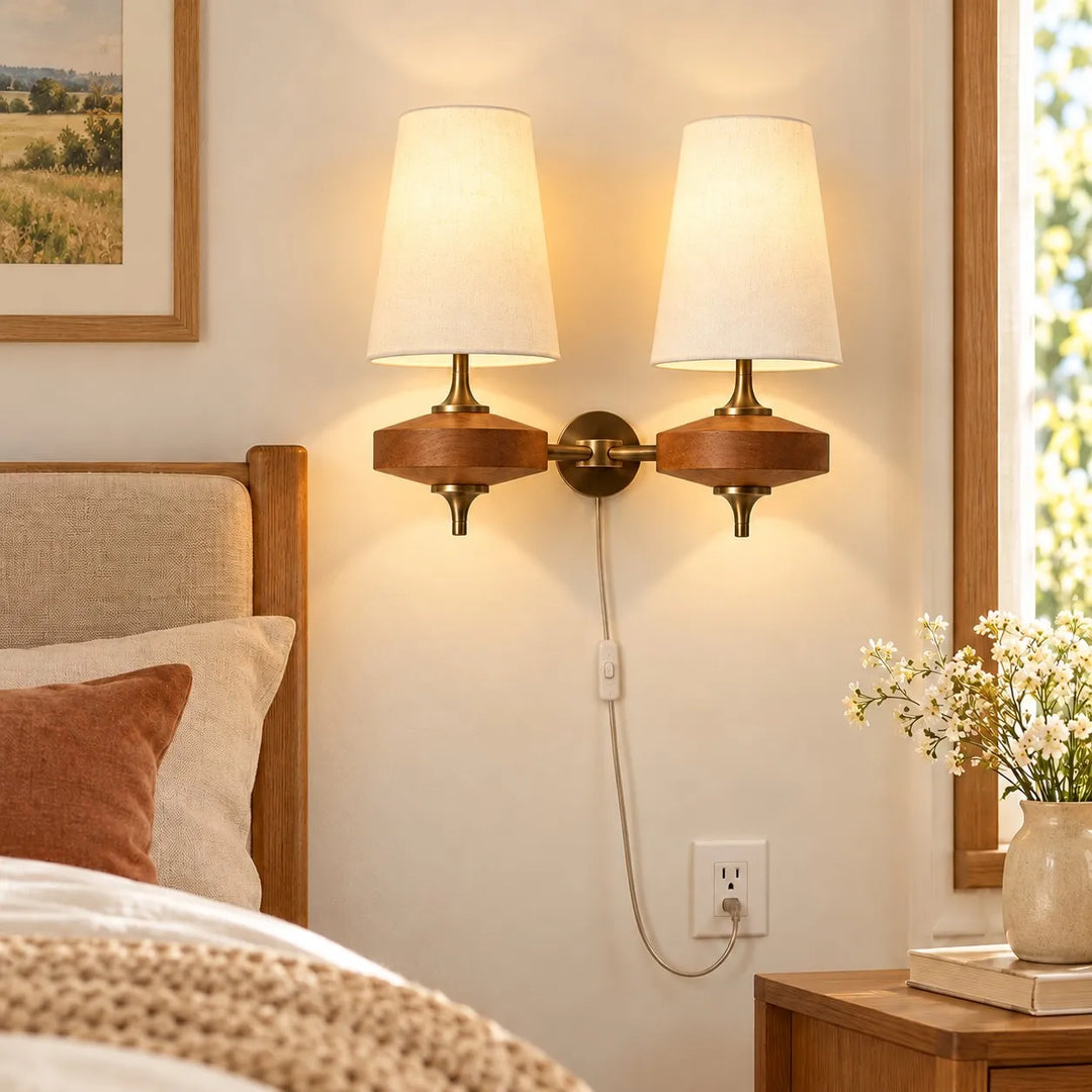 Hour Rho Plug-In Wall Sconce
