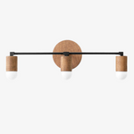 Charger l&#39;image dans la visionneuse de galerie, Mobilux Line Wood and Vanity Light - Bohemian Bathroom Lighting Fixture
