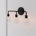 Cargar imagen en el visor de la Galería, Aplique de pared Conica Cone: iluminación moderna de vidrio de 1, 2 y 3 luces
