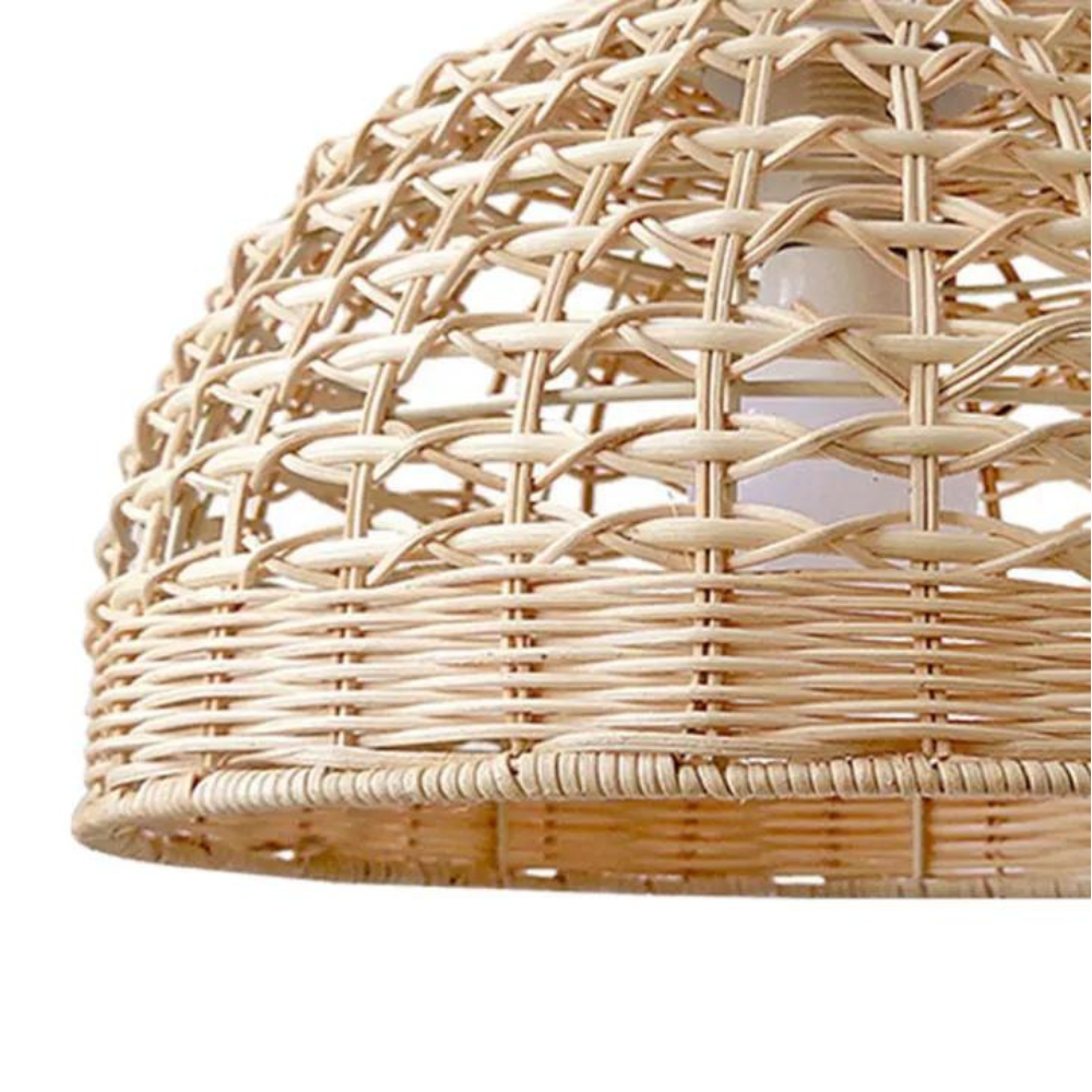 Lámpara Colgante de Bambú Iluminación Moderna
