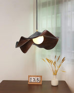 Bild in Gallery-Viewer laden, Leaf Vein Glass Plug-In Pendant Lamp