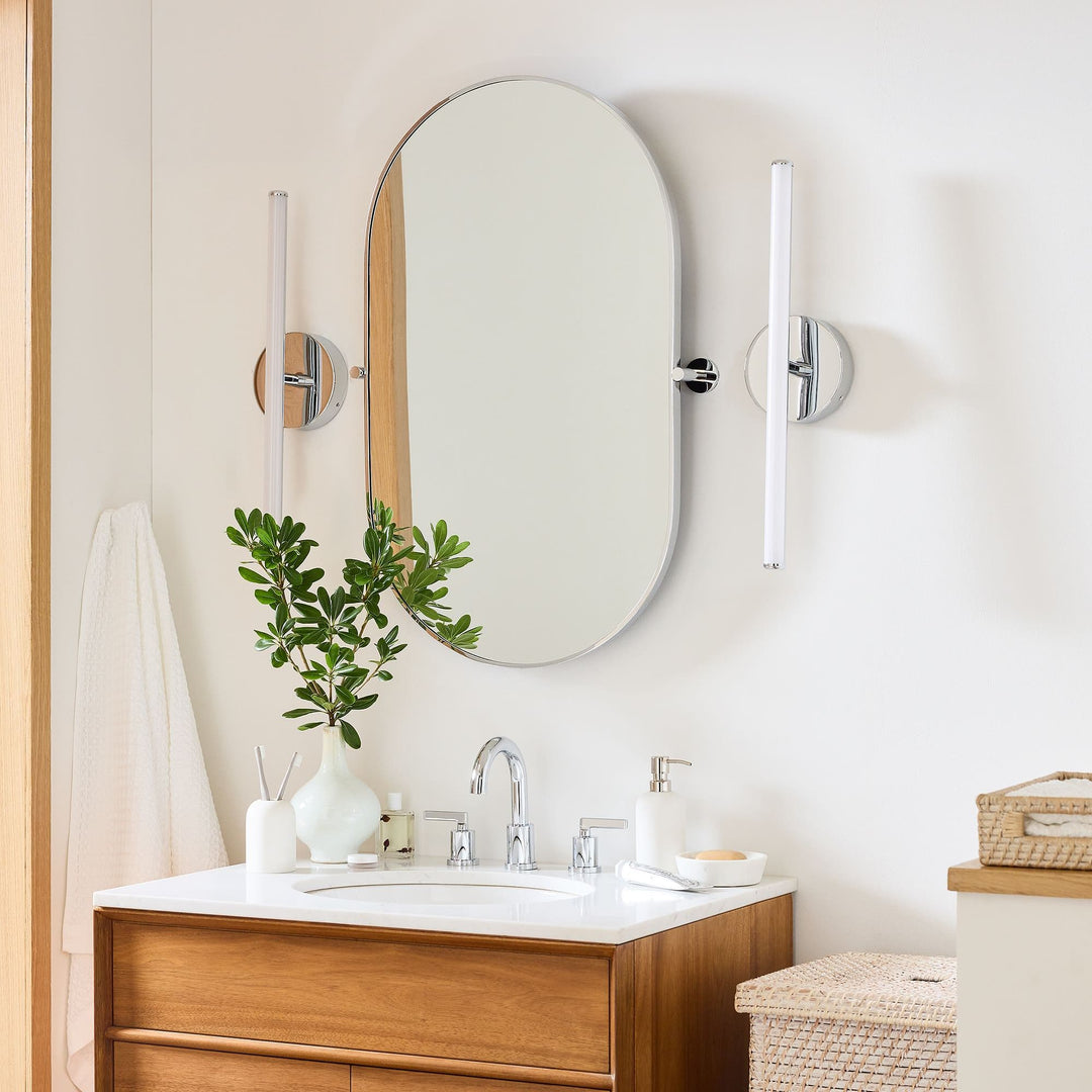 Voro Modern Led Sconce – Elegant Light Rods Design For Bathroom