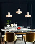 Bild in Gallery-Viewer laden, Carrara Alabaster Pendelleuchte