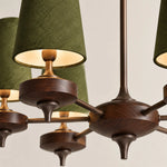 Load image into Gallery viewer, Hour Rho coffee-bronze arms and fittings detail