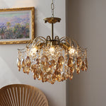 Load image into Gallery viewer, Vintage Sumptuous Teardrop Crystal Chandelier
