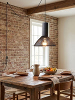 Bild in Gallery-Viewer laden, Perforated Iron Plug-In Pendant Light