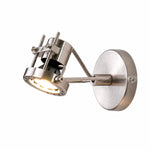 Load image into Gallery viewer, Bauhaus Brushed Nickel Adjustable Wall Spotlight