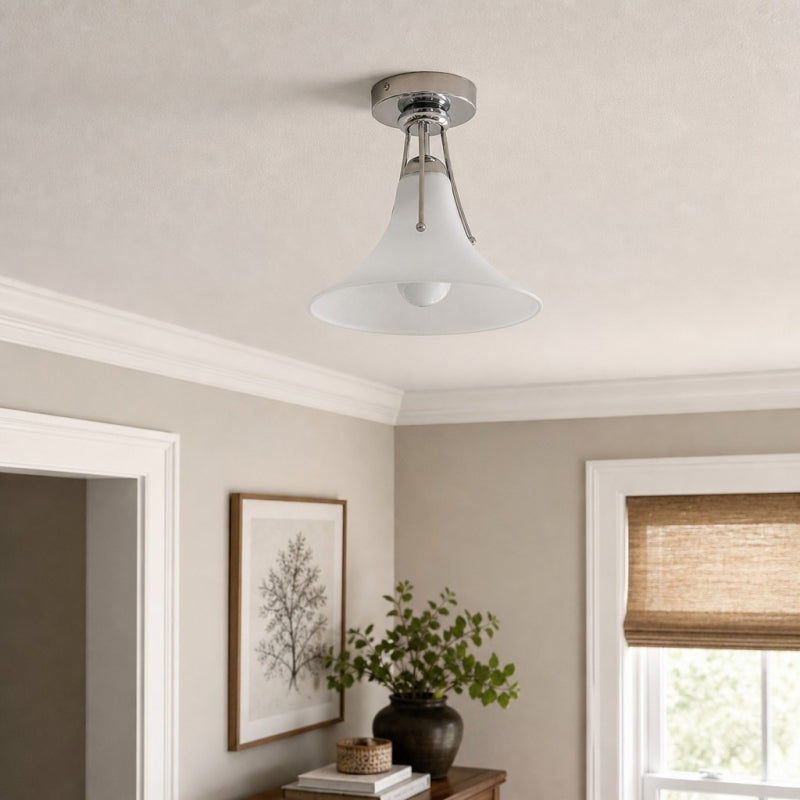 Kallera Magnolia Inspired Ceiling Lamp – Contemporary Light for Dining Room and Hallways