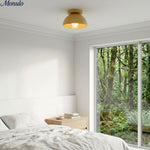 Load image into Gallery viewer, Metio Dome Minimalist Ceiling Lamp – Flush Mount for Small Spaces, Multi-Color Options
