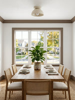 Load image into Gallery viewer, Metio Dome Minimalist Ceiling Lamp – Flush Mount for Small Spaces, Multi-Color Options