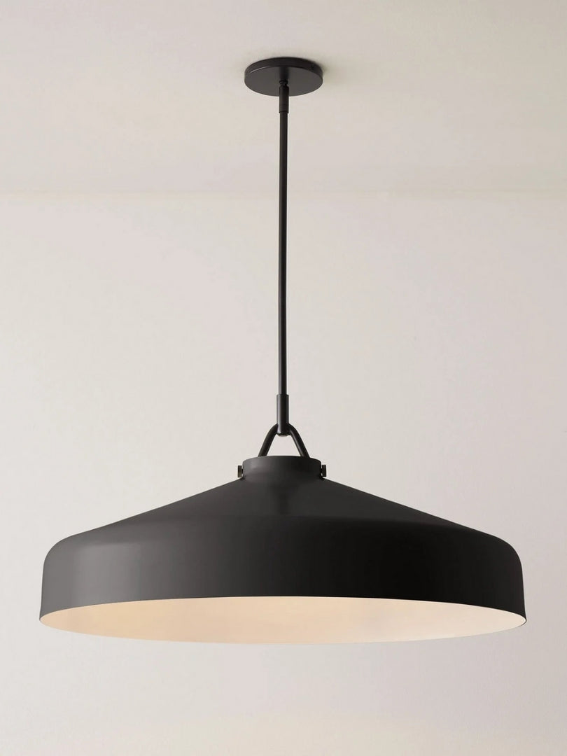 Lámpara colgante de metal minimalista nórdica 