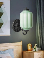 Load image into Gallery viewer, Vintage Milk Glass Sconce Bedside Hallway Eloise Wall Sconce

