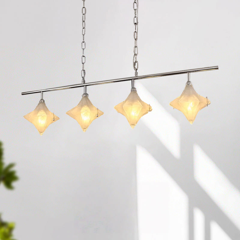 Art Deco Stern Lineare Pendelleuchte - Elegante Beleuchtung für Kücheninsel - Astris Cassiopeia