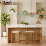 Load image into Gallery viewer, Verdoma Tropical Boho Decorative Glass Pendant Light for Entryway or Hallway