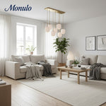 Cargar imagen en el visor de la Galería, Lámpara de araña contemporánea Lumivelle Multi-Light con diseño escultórico