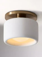 Load image into Gallery viewer, Modern Porcelain Flush Mount Ceiling Light
