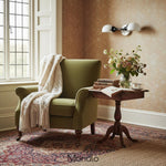 Load image into Gallery viewer, Ornato Luxe Art Deco Vanity Sconce – Opal Glass Wall Light for Bathroom &amp; Dressing Room
