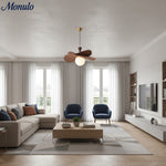 Charger l'image dans la visionneuse de galerie, Suspension Orrise Petal - Métal et bois modernes pour salons et salles à manger