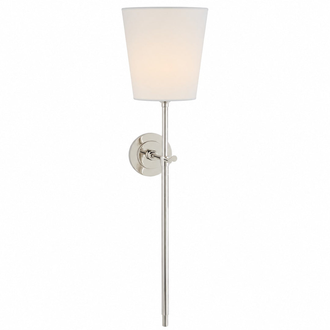 Rowan Classic Fabric Shade Wall Sconce Elegant Style - Bedroom Bedside Lighting