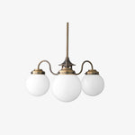 Load image into Gallery viewer, Glorica Glass Modern Decorative Glass Globe Chandelier – Modern Ceiling Light Fixture for Dining Rooms &amp; Living Spaces
