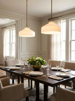 Load image into Gallery viewer, Hanton Nordic Metal Morandi Metal Pendant Light - Nordic Minimalist Fixture Light