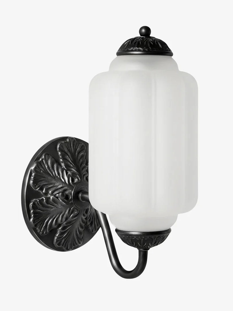 Vintage Milchglas Wandleuchte Nachttisch Flur Eloise Wandleuchte