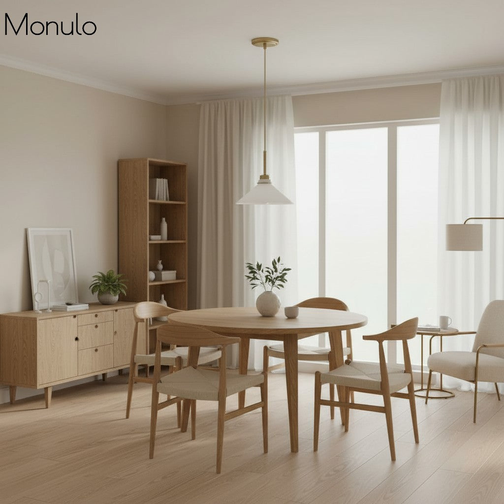 Aurenza Modern Farmhouse  Cone Pendant Light – Dimmable Kitchen and Entryway Lighting