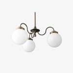 Load image into Gallery viewer, Glorica Glass Modern Decorative Glass Globe Chandelier – Modern Ceiling Light Fixture for Dining Rooms &amp; Living Spaces
