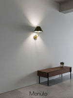 Load image into Gallery viewer, Capirise Pleated Shade Wall Sconce - Scalloped Fabric Bedroom Light
