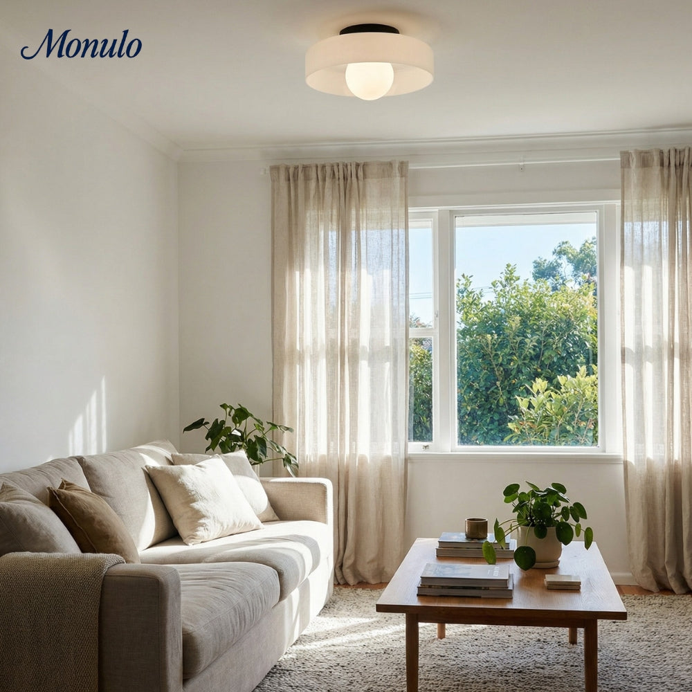 Lámpara de Pared y Techo Verdoma Morandic Disc Orb para Interiores Modernos