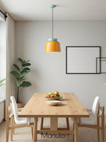 Load image into Gallery viewer, Fiesta Ceramic Bowl Pendant Light - Modern Colorful Kitchen Lighting
