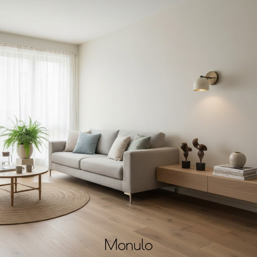 Metio Dome Industrial Modern Wall Sconce – Soft Ambient Light for Hallways