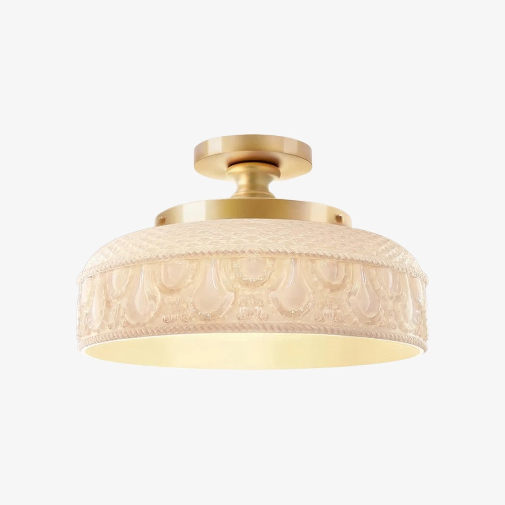 Verdoma Modern Glass Pendant - Minimalist Arc Pendant Light for Kitchen Islands and Dining Areas