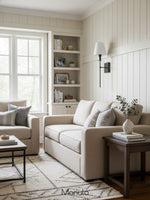 Load image into Gallery viewer, Classic Fabric Shade Battery Wireless Wall Sconce
