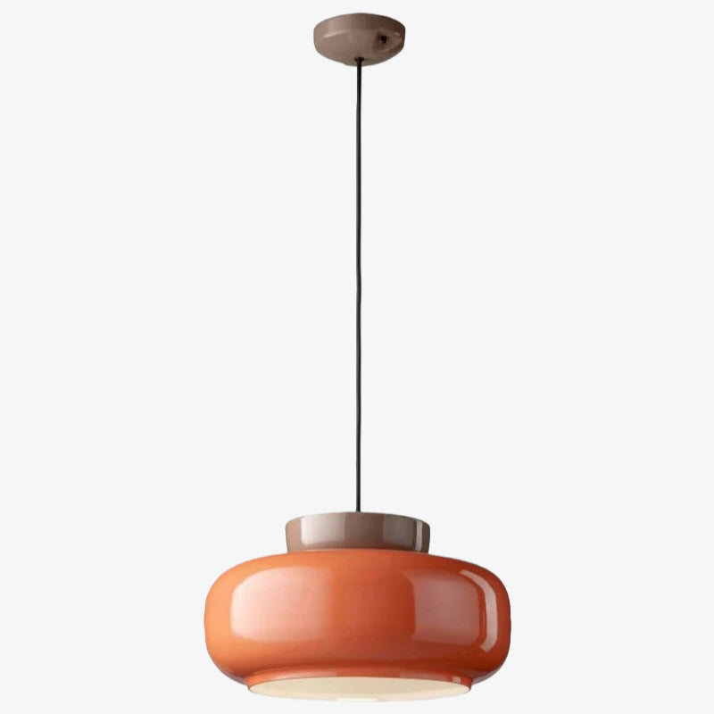 Fiesta Ceramic Bowl Pendant Light – Modern Colorful Ceiling Lamp for Kitchens and Dining Rooms